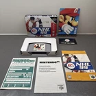 N64 NHL 99 Reg. Card & Poster Manual CIB, Tested Nintendo Hockey Complete In Box