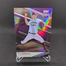 2020 Panini Elite Extra Edition Status Purple /249 RJ Dabovich #121