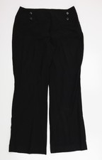Womens UK Size 12 DEBNHAMS Regular Fit Trousers