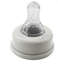 Standard Flow Nipple, White 9ml/min , 4-Pack