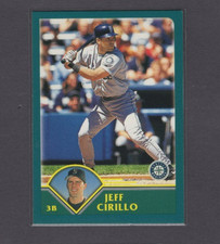 2003 TOPPS KANEBO JAPAN SERIES 2 JAPANESE PARALLEL #95 JEFF CIRILLO MARINERS