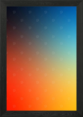 Abstract Gradient Background Framed Wall Art Poster Canvas Print Picture