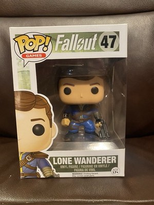 Funko POP! Games Fallout Lone Wanderer Male #47 Vinyl Figure