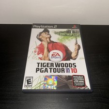 Tiger Woods PGA Tour 10 Sony PlayStation 2 Game 2009 With Manual