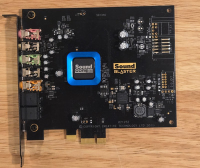 NEW Creative Labs Sound Blaster SB1350 Recon3D PCIE Bulk  Barebone 054651179271