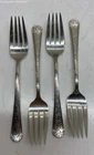 (D) Towle Old Brocade Sterling Silver Forks 147 Grams