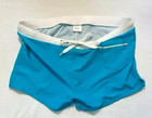* RARE * Men's Asian Size XXL (USA-XL) Short Shorts Swim Trunks - Blue, White — photo 2