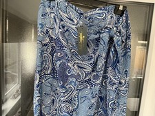 Ruth Langsford Holiday Shop Wrap Size Medium Blue