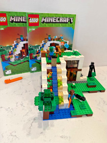 Retired in 2018: LEGO Minecraft: The Waterfall Base (21134)