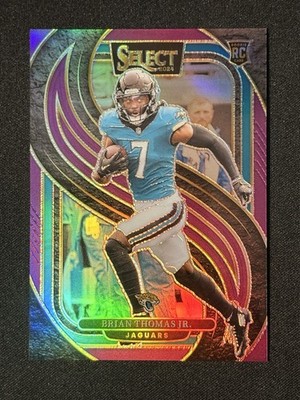2024 Select #143 (RC) Brian Thomas Jr. Purple Prizm /75