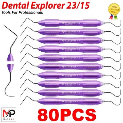 Dental Perio Explorer 23 Probe UNC 15 Hallow Handle Color Marking Double Ended