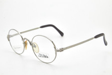 JEAN PAUL GAULTIER JPG 55-4181 titanium round eyeglasses steampunk vintage 90s👓