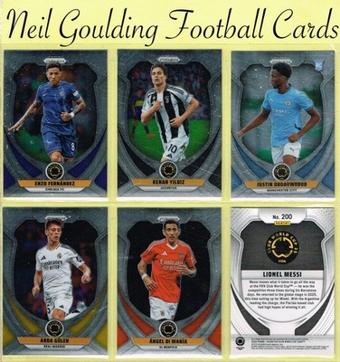 Panini Prizm   FIFA CLUB WORLD CUP 2025   Football Cards #1 bis #200