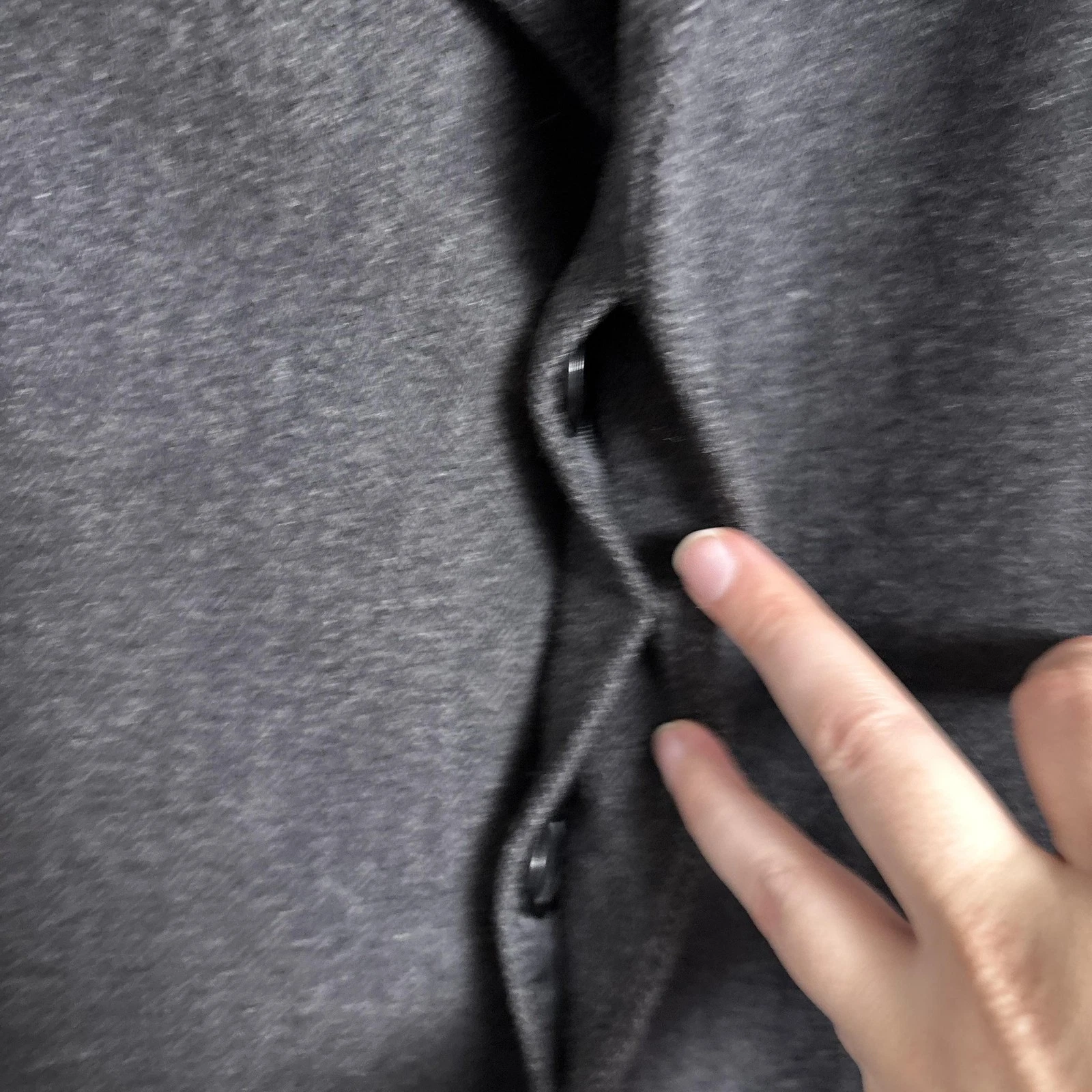Lauren Ralph Lauren Coat Mens 40R Gray Wool Herringbone Overcoat Classic Jake - product detail image 5