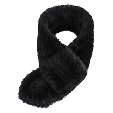 Warm Kids Scarf Girls Winter Fuzzy Colorful Ski Windproof Neck Warmer