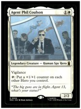 Agent Phil Coulson 4 Rare Marvel Super Heroes Magic: The Gathering Near Mint