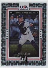 2016 Panini Donruss USA Collegiate National Team Disco /299 Chris Okey 0r8o