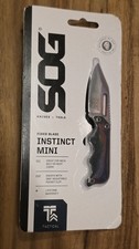 SOG Edc coltelli a catena a lama fissa, Stock RU, Instinct Mini, 1,9 pollici,...