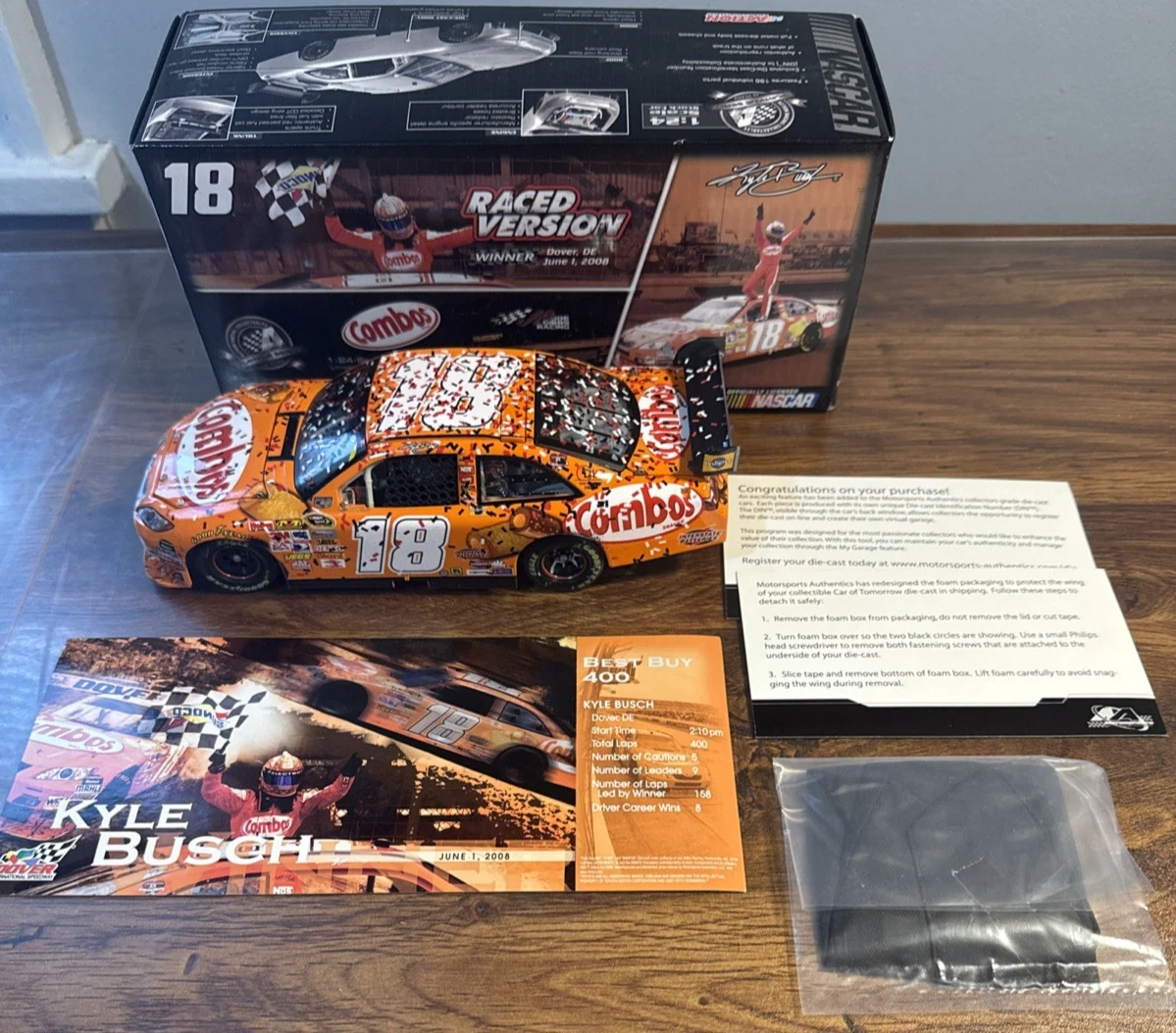 カイル・ブッシュ 2008 スニッカーズ フレイムス 1/24 カイル