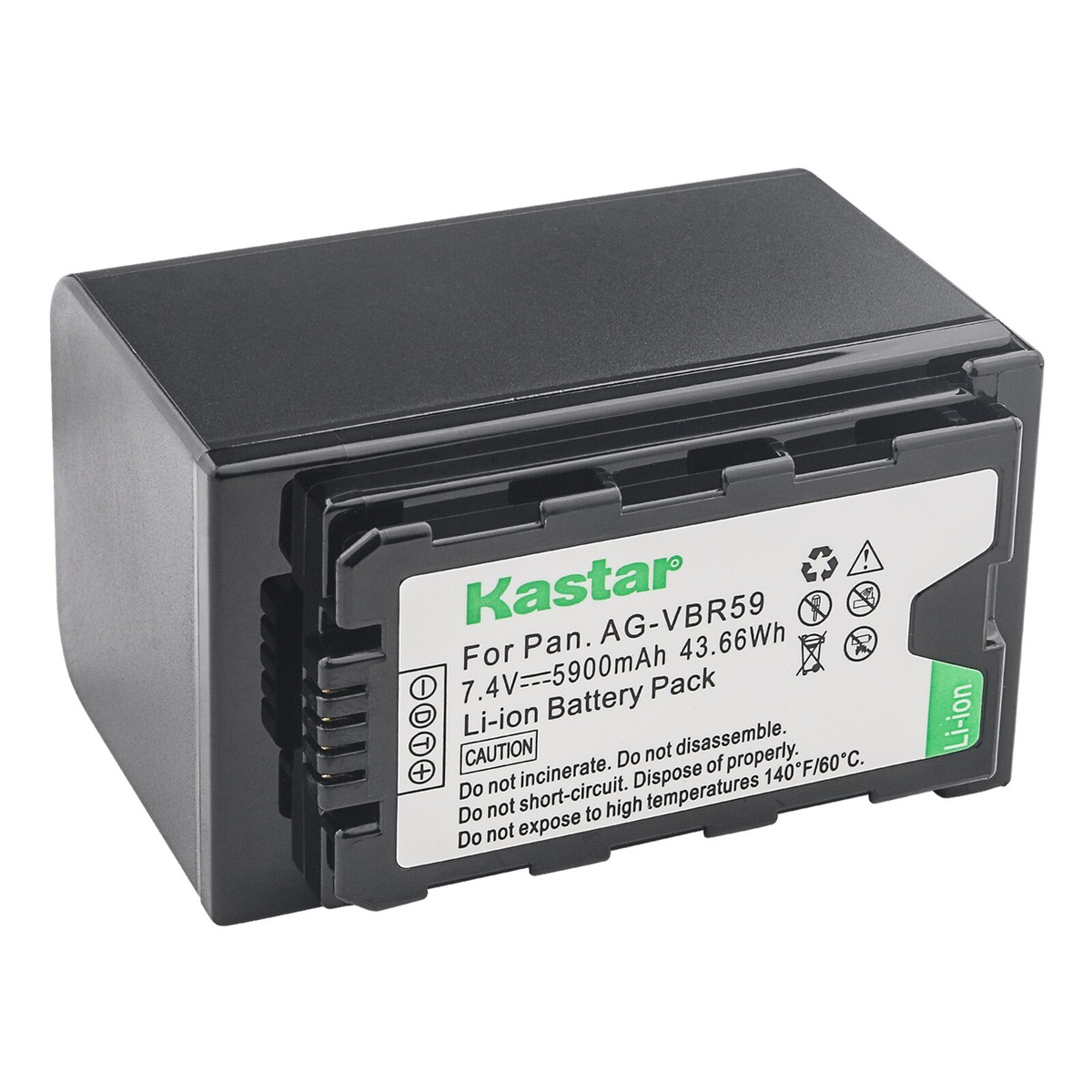 Kastar Battery LTD2 USB Charger for Panasonic AG-VBR59 AG-B23