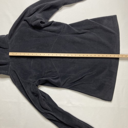 Columbia Gray Hooded Fleece Zip Up Jacket Women's Medium M - Picture 13 of 18