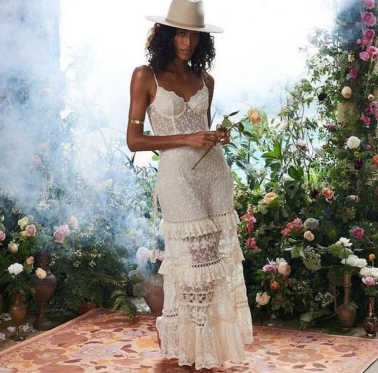 Gauze maxi clearance skirt