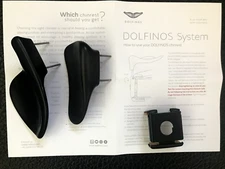 DOLFINOS PURE edition for violin + 2 chinrests: Guarneri & Low Berlin