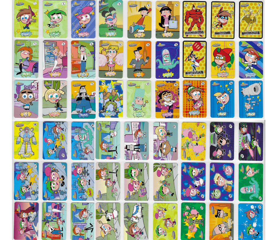 FAIRLY ODDPARENTS FULL SET CARDS 115/115 2022 Official Peru