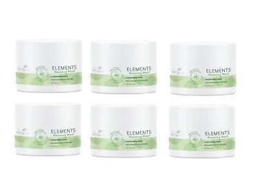 Wella Professionals Elements Renewing Hair Mask 150ml 6er Pack