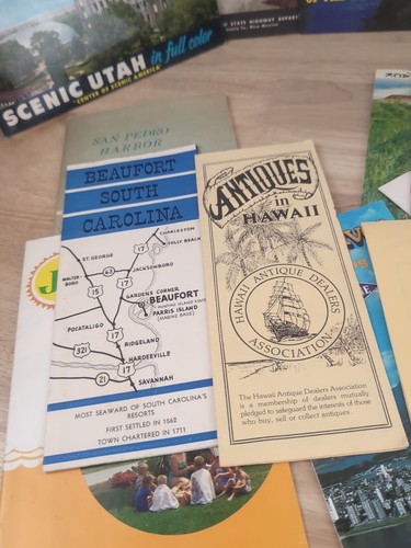 Lote de folletos y folletos vintage años 50 y más - Imagen 19 de 21