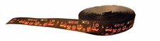 Halloween Party Themed 1" Wide Repeat Ribbon Sold in Yard Lots - USA Seller