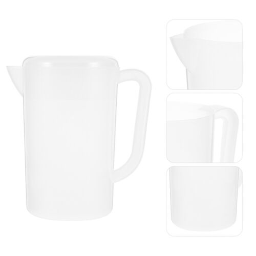 Cold Water Bottle Pitcher Juice Containers with Lids for Fridge Baby