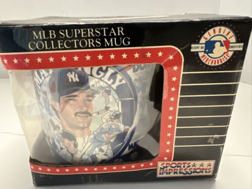 1994  Don Mattingly Coffee Tea Mug Sports Immersions MBL Superstar Collector - Picture 1 of 7