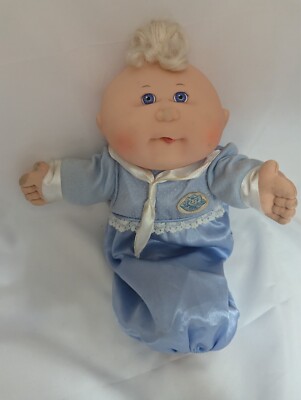 RAR Vintage Mattel Cabbage Patch Kinder 1995 Haare blaue Augen Plüsch Körper