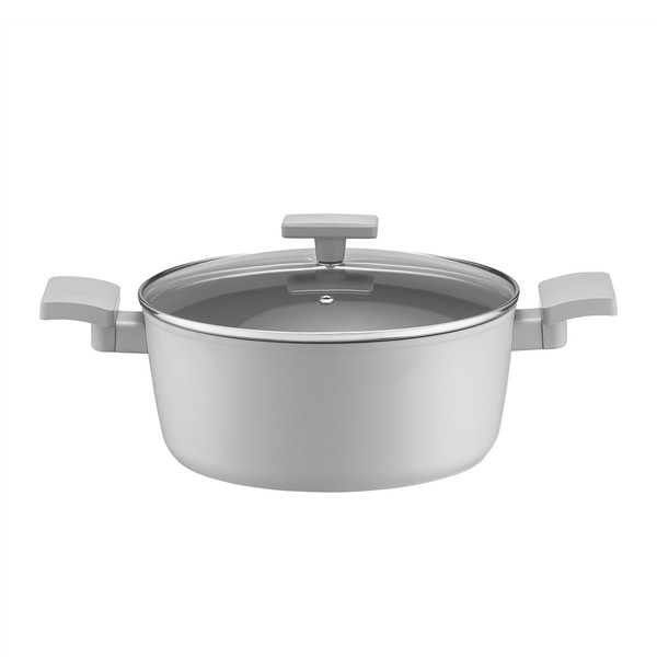 Kochtopf Induktion Deckel Topf Aluminium Antihaft Beschichtung 28Cm /6,5L-image