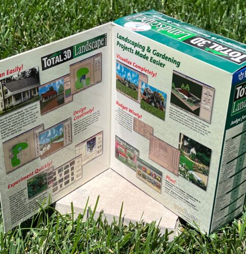 Broderbund Total 3D Landscape Deluxe 3.0 Software New Old Stock - Picture 4 of 12