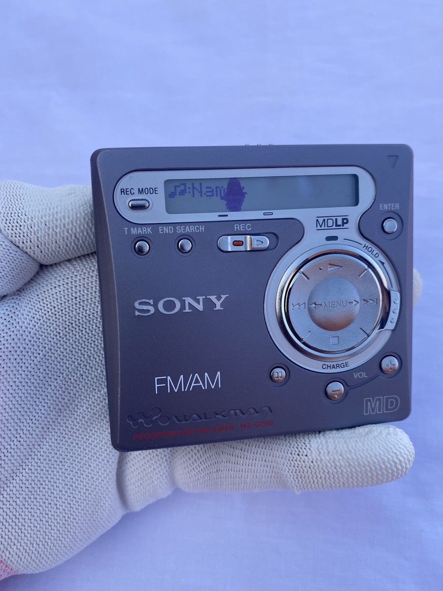 SONY ウォークマン　MZ-G750 MZ-G750 Unboxing & Repair - YouTube