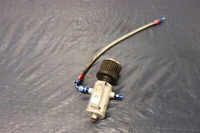 2006 MITSUBISHI LANCER EVOLUTION 9 AFTERMARKET ENGINE OIL CATCH CAN 4G63 #590