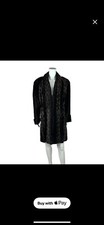 Vintage Lorovi* Faux Fur Coat Women's Winter Jacket Made in USA Size Medium