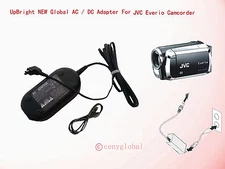 AC Power Adapter For JVC GR / Everio Series Dual Memory Card Camcorder Charger