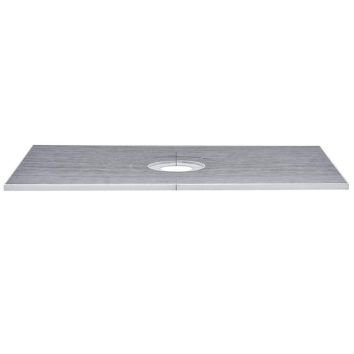Shower Pan Kit 60x38" Tile Ready Base Pre-Sloped Waterproof Center Drain for DIY - Picture 12 of 12