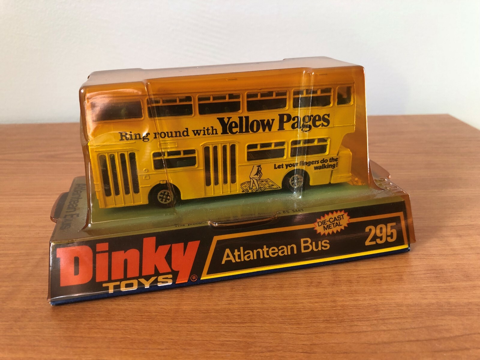 Dinky 295, Atlantean Bus (Yellow Pages) - Free Price Guide & Review