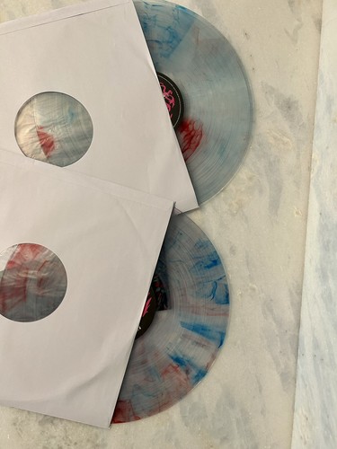 A Day To Remember Homesick Vinyl LP 3D Cover CLEAR W RED & BLUE MARBLE See Notes - Picture 4 of 5