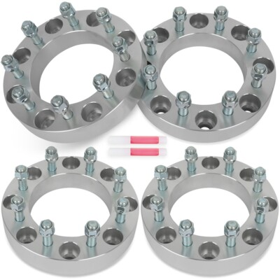 #ad #ad 4 pcs Wheel Adapters 1.5quot; Fit For Chevy Silverado 2500 3500 HD 8x180 to 8x6.5 $96.14