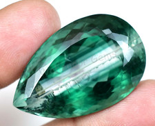Natural Big Size Bi-Color Tourmaline 67.65 Ct Pear Certified Loose Gemstone