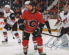 Calgary Flames Tanner Glass Autographed Signed 8x10 NHL Photo COA 
