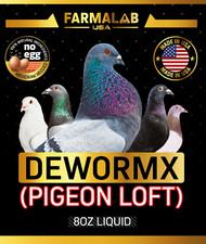 Farmalab Dewormer for Pigeons, Doves, Buchones, Palomas Mensajeras, Doves Squail
