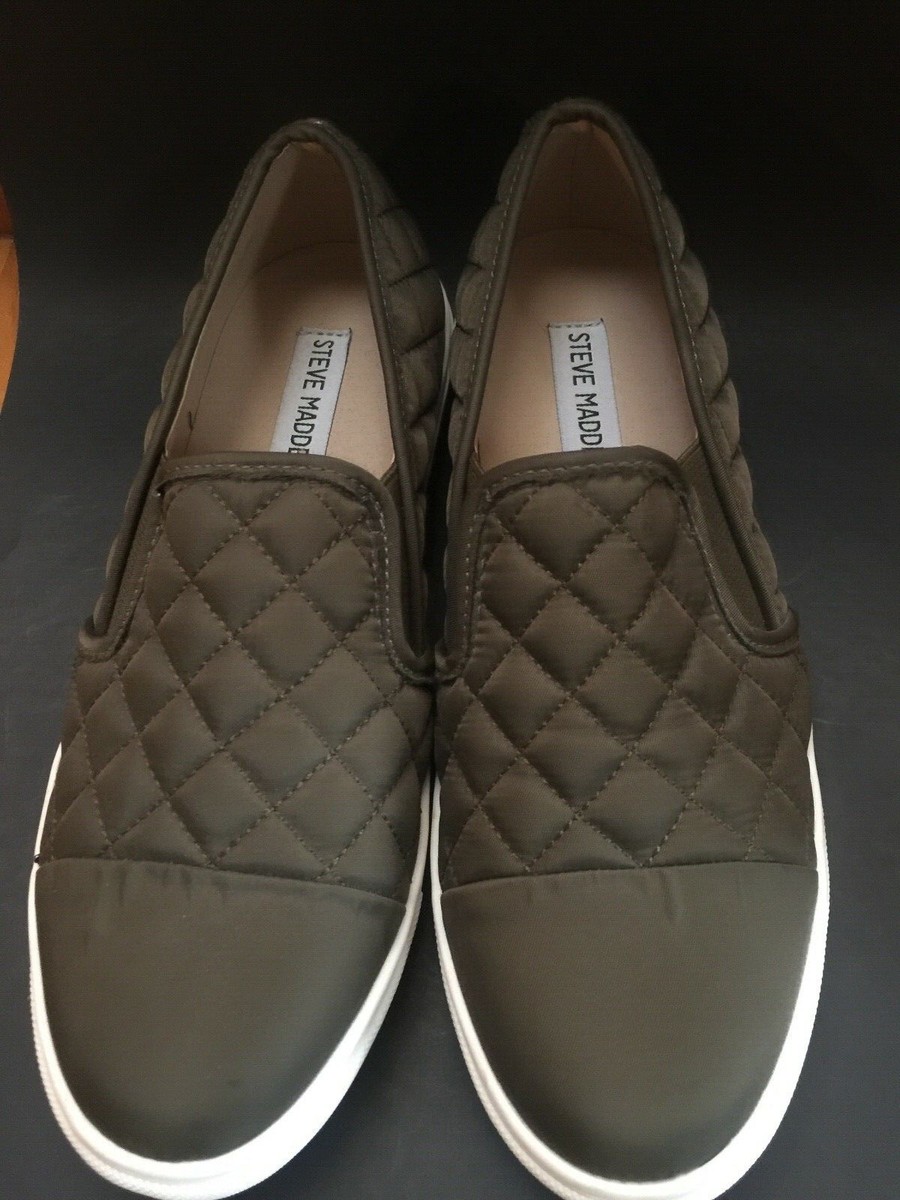 Steve Madden Zaander Olive Green Size