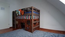 Kinderhochbett Pirat Flexa, ca. 2,00m x 0,9m, OHNE MATRATZE, 80-01601-1/-2/-11