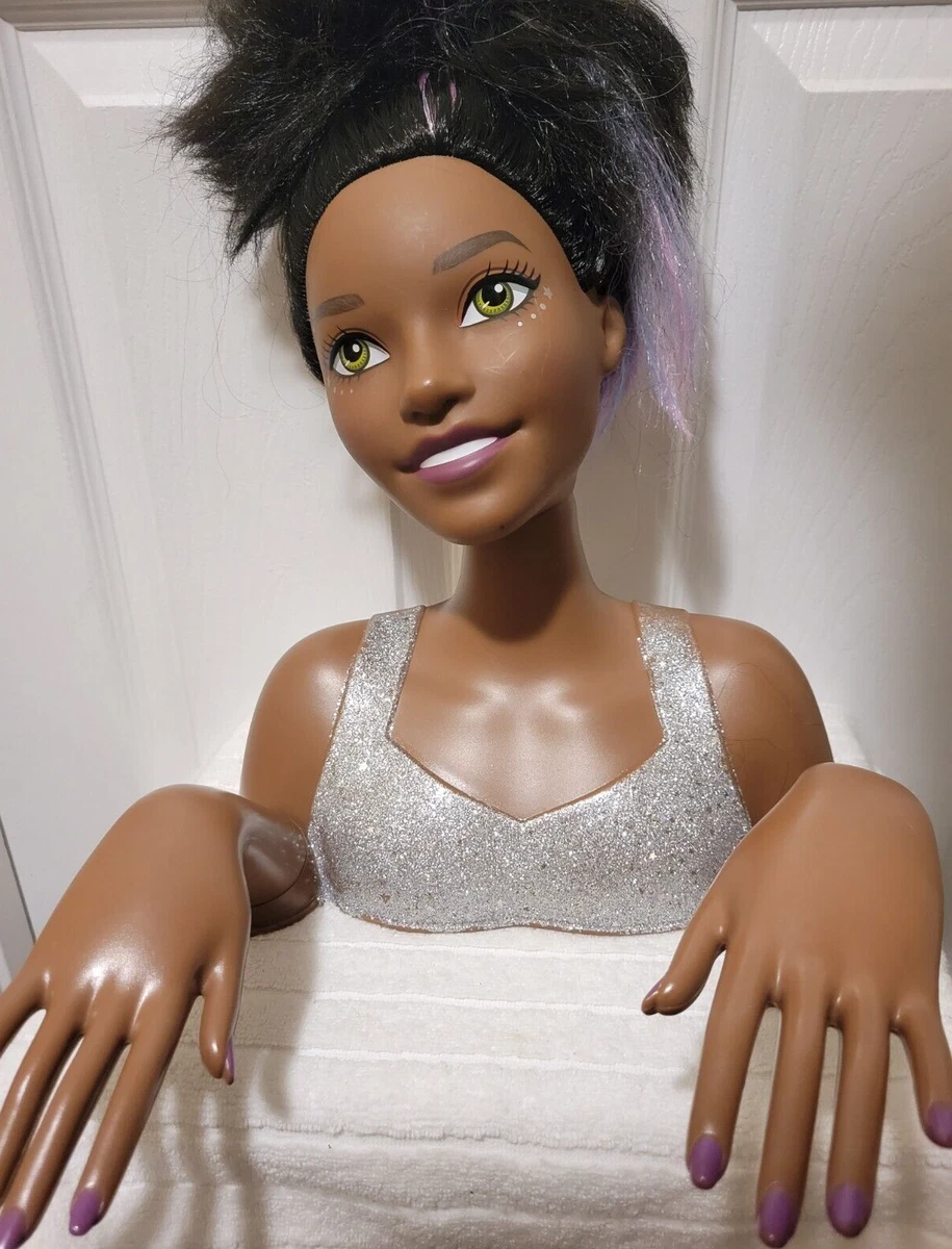 designer In front of you shake Barbie Just Play Color & Style Deluxe Styling Head - Hair Black-Color | eBay designer In front of you shake Barbie Just Play Color & Style Deluxe Styling Head - Hair Black-Color | eBay